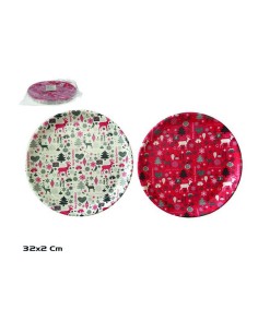 BAJO PLATO MOSAICO LUH 32 CM. SURTIDO