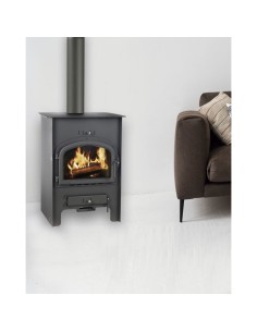 Estufa de leña Hogar 400 Oslo Theca 12kW 2