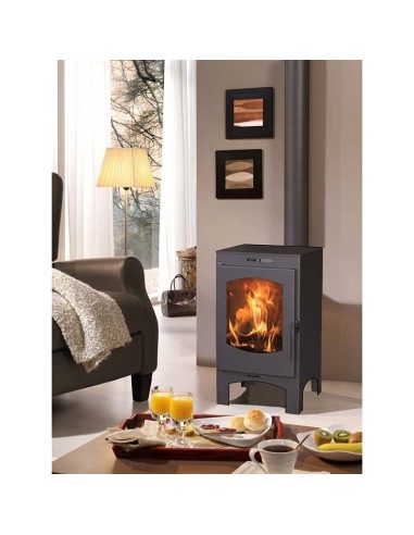 Estufa de leña Lugano Ecodesign Panadero