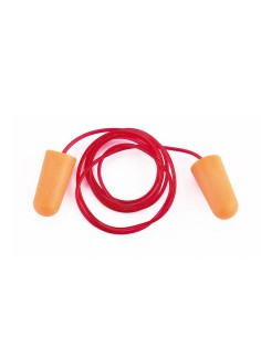TAPON AUDITIVO  C/CORDON NARANJA.100 PAR