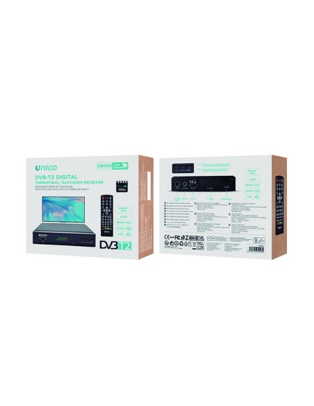 RECEPTOR DVB-T2 UNICO