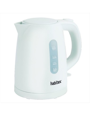 HERVIDOR AGUA 1 L BLANCO HABITEX