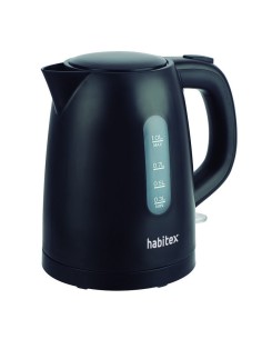 HERVIDOR AGUA 1 L NEGRO HABITEX