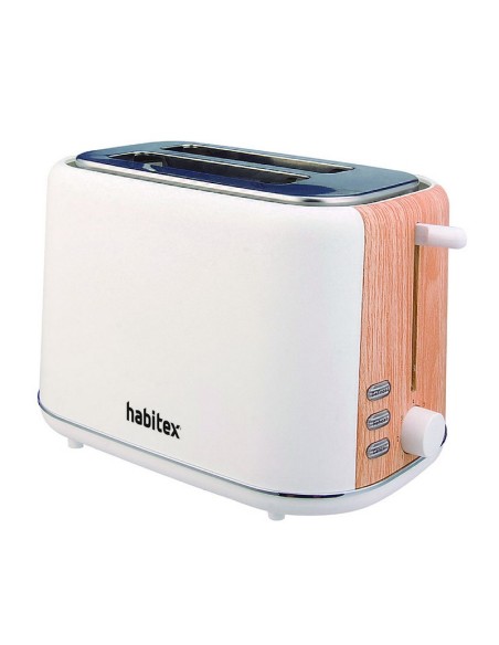 TOSTADOR 2 RANURAS BLANCO HABITEX