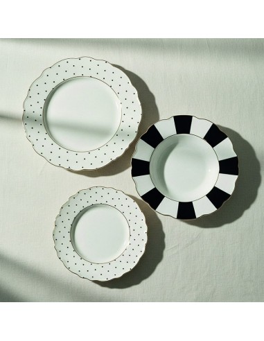 PLATO LLANO 27.5 CM. TOPOS 6 UNIDADES