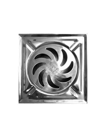 SUMIDERO ACERO INOX AISI 304L 100X100