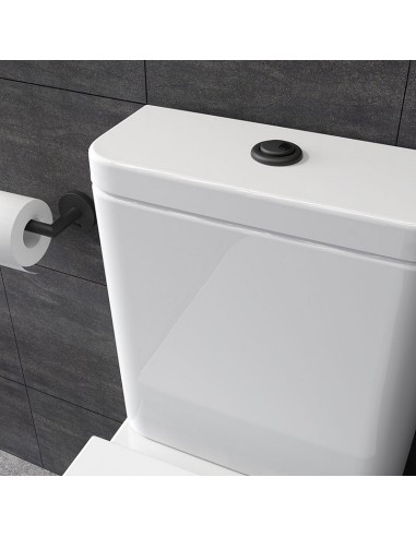 PULSADOR SIMPLE FOMINAYA NEGRO MATE