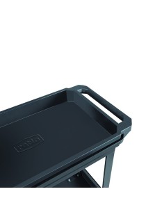 CARRO 2 BANDEJAS 86.6X44X82.5 CM. RATIO 2