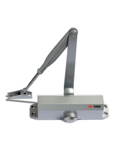 CIERRAPUERTAS 60470/7 RETENEDOR. PLATA. 2