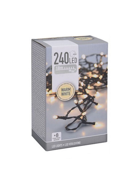 ILUMINACIÓN LED INT/EXT 240 LED B.CALIDO