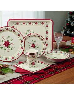 BOL 17.5 CM. NAVIDAD 6 UNIDADES