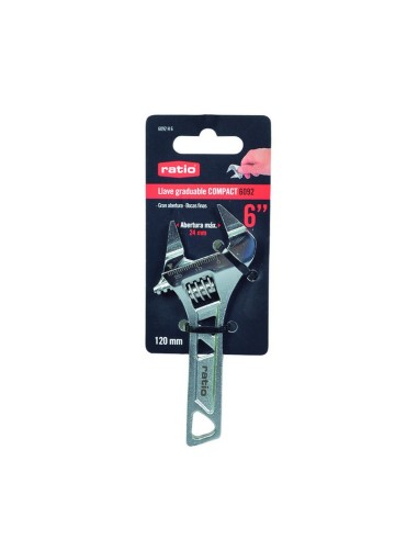 LLAVE GRAD.G.ABERT.REB.COMPACT 6" RATIO