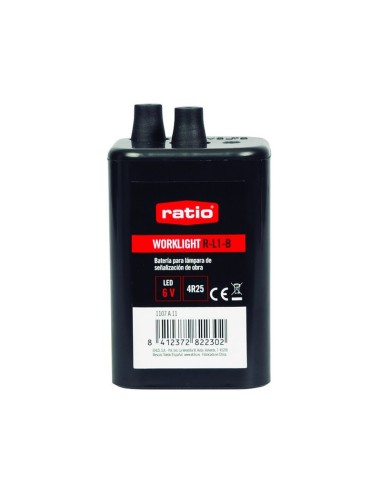 BATERÍA 6V PARA LAMPARA RATIO R-L1-B