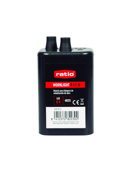 BATERÍA 6V PARA LAMPARA RATIO R-L1-B