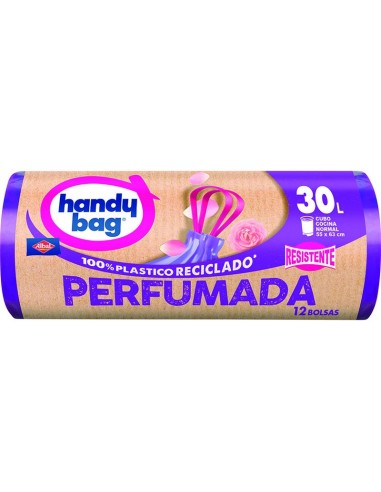 BOLSAS BASURA 30L.PERFUMADA 12 UN.