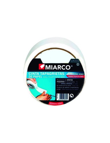 CINTA TAPAGRIETAS LISA MIARCO 50MM X 10M