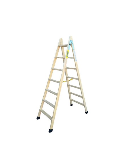 ESCALERA MADERA PLABELL 7 PELDAÑOS 60MM