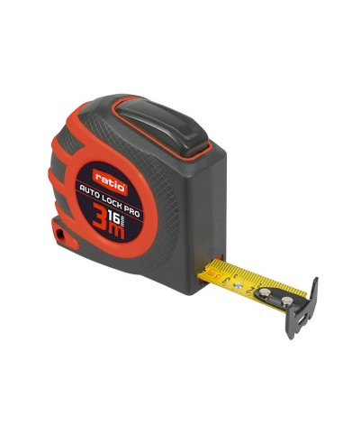 FLEXOMETRO CINTA 16/3MTS.AUTOLOCK PRO