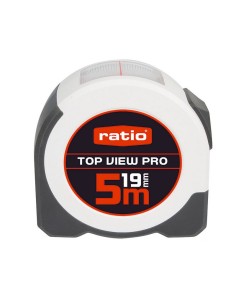 FLEXOMETRO CINTA 19/5MTS.TOP VIEW RATIO 2