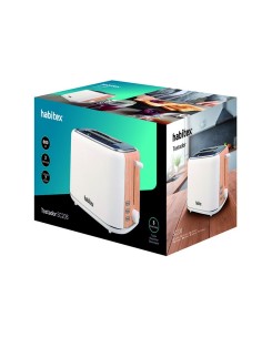 TOSTADOR 2 RANURAS BLANCO HABITEX 2