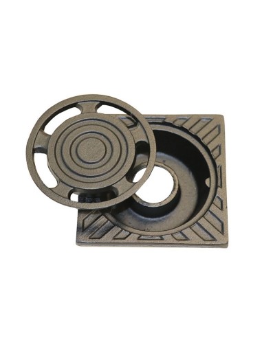 SUMIDERO DE ALUM. EXECUTIVE ANTRAT 15X15