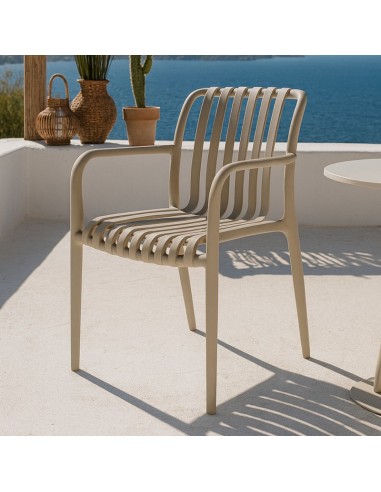 SILLA JARDIN GRETA BEIGE