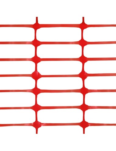 MALLA SEÑALIZACIÓN OBRA100CMX50M NARANJA