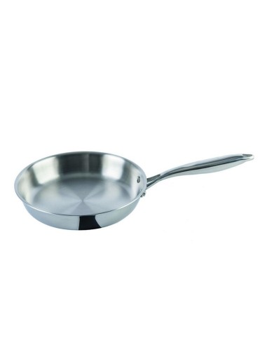 SARTEN ACERO INOX. TOP 20 CM. HABITEX