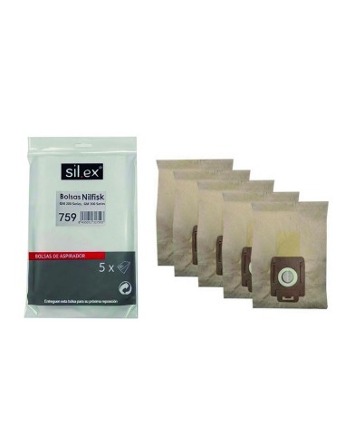 BOLSA ASPIRADOR NILFISK 5 UNIDADES (759)