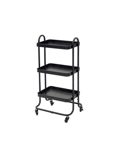 CARRITO C/RUEDAS COMIS NEGRO