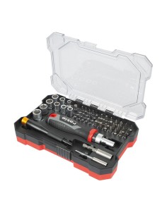 DESTORNILLADOR CON CARRACA 55 EN 1 RATIO 2