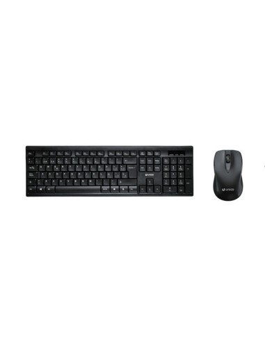 TECLADO Y RATON BLUETOOTH NEGRO UNICO