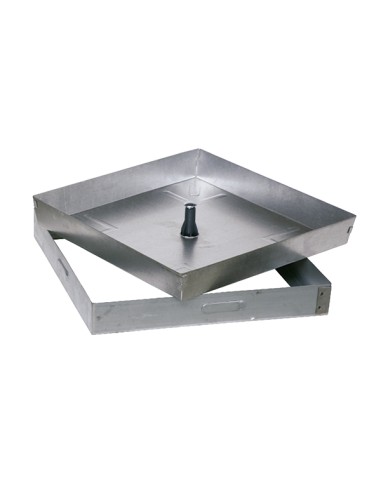 TAPA RELLENABLE ACERO GALV.H50 430X430