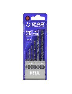 BROCAS ESTUCHE 6UDS.HSS CO 2-3-4-5-6-8MM