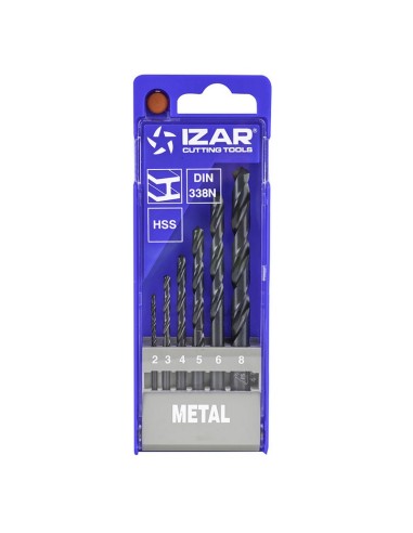 BROCAS ESTUCHE 6UDS.HSS CO 2-3-4-5-6-8MM